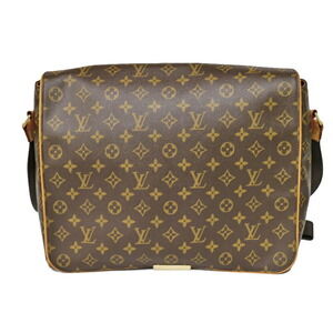 Louis Vuitton Aesse Shoulder Bag Monogram Canvas Brown